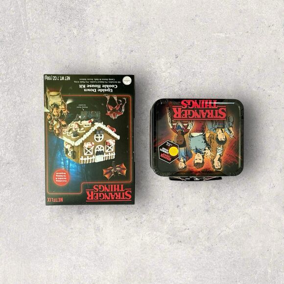 Stranger Things Collectors Box Bundle- Netflix TV Series Eggo Waffle Socks - Picture 5 of 9